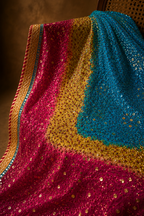 Royal Spectrum Shawl