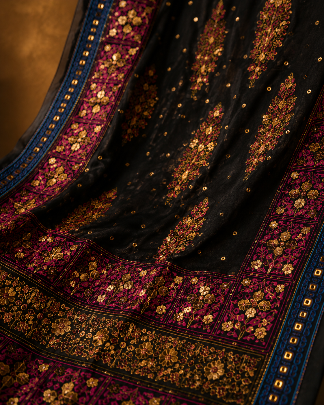Rang-e-Shab Shawl