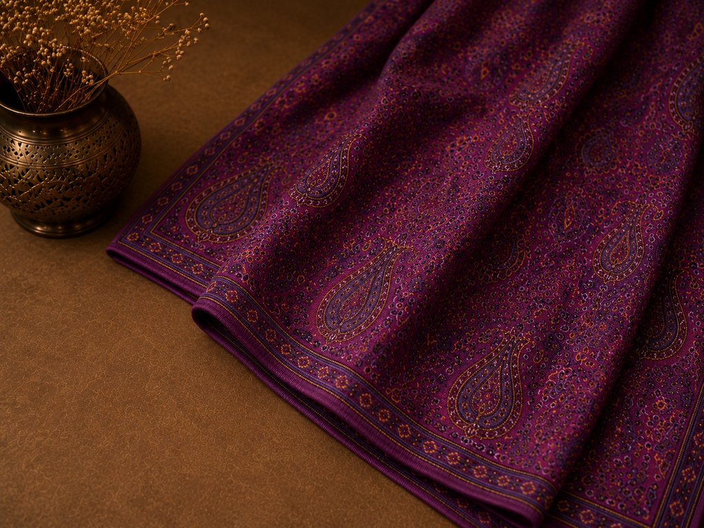 Nayab Violet Shawl